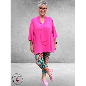 Only-M Travel Pantalon Enkel Stampa Azzuro